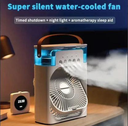 3 in 1 Mini Mist Air Cooler Fan (01 Person Fan)